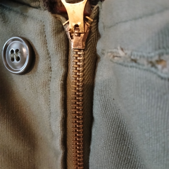 Vintage 40s USN Navy N1 Deck Jacket, Alpaca Fur , Size 40, Ww2 - Picture 16 of 16